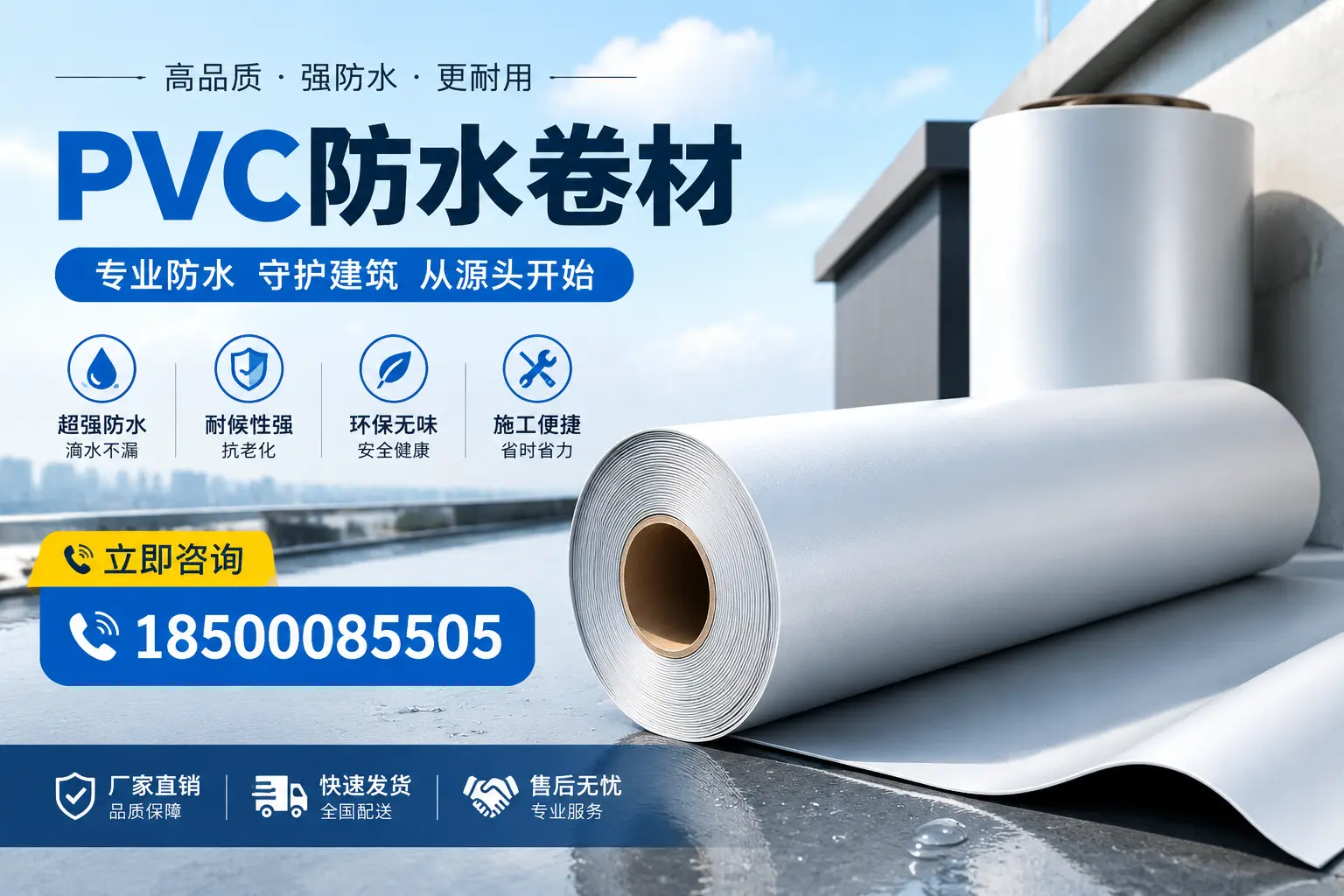 如何评估PVC防水卷材的性价比？丽江消费者必看